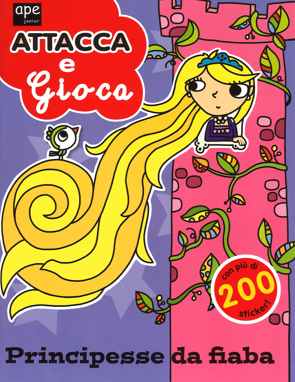 Principesse da fiaba. Attacca e gioca. Con adesivi