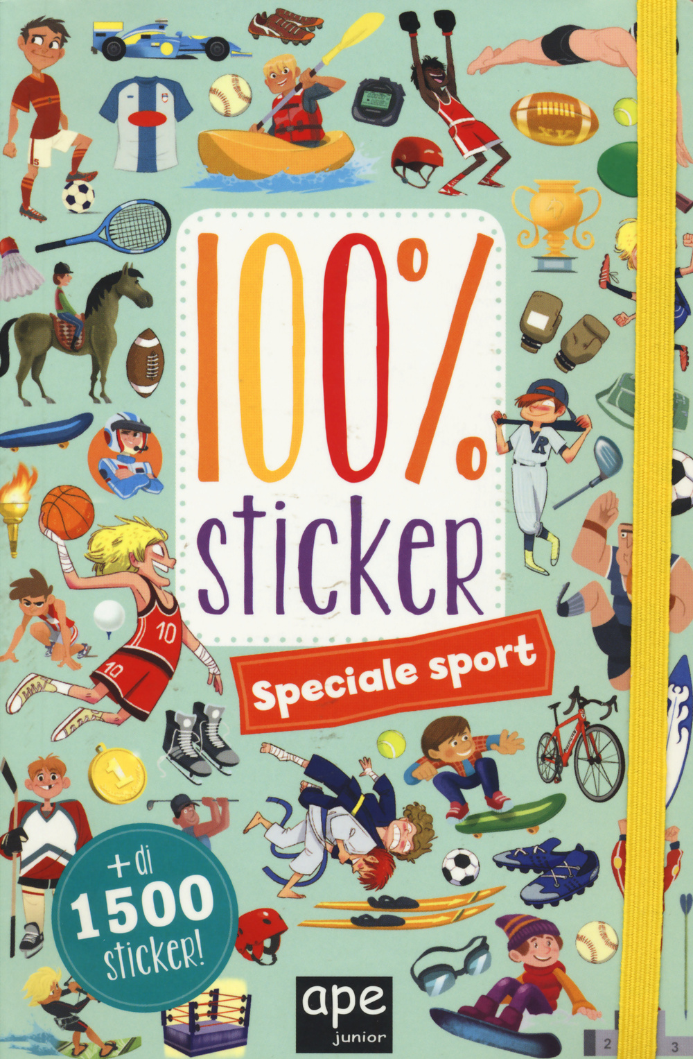 Speciale sport. 100% sticker. Con adesivi