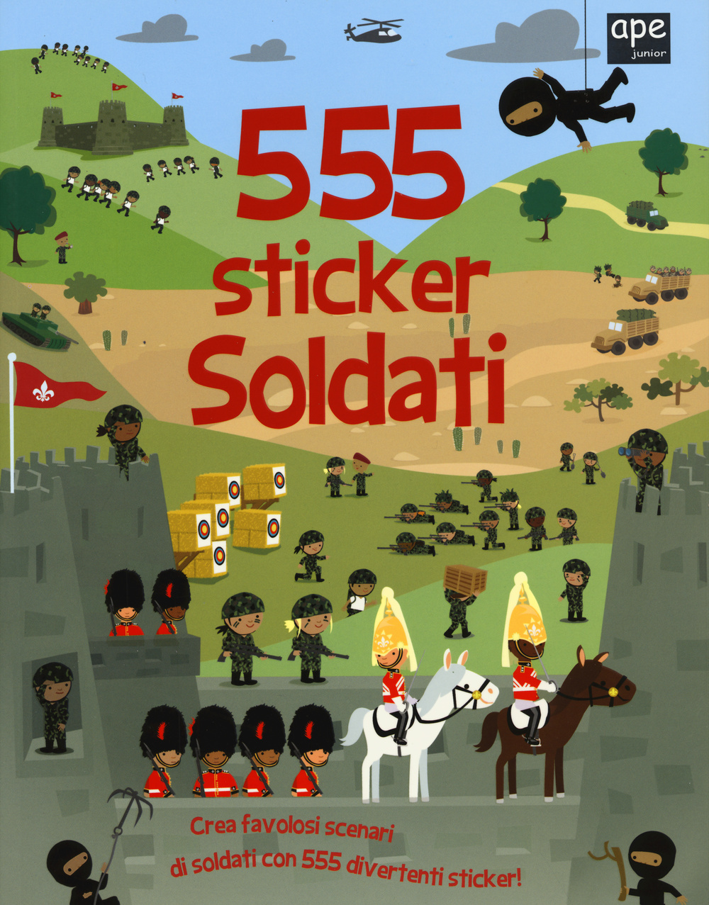 Soldati. 555 sticker. Con adesivi