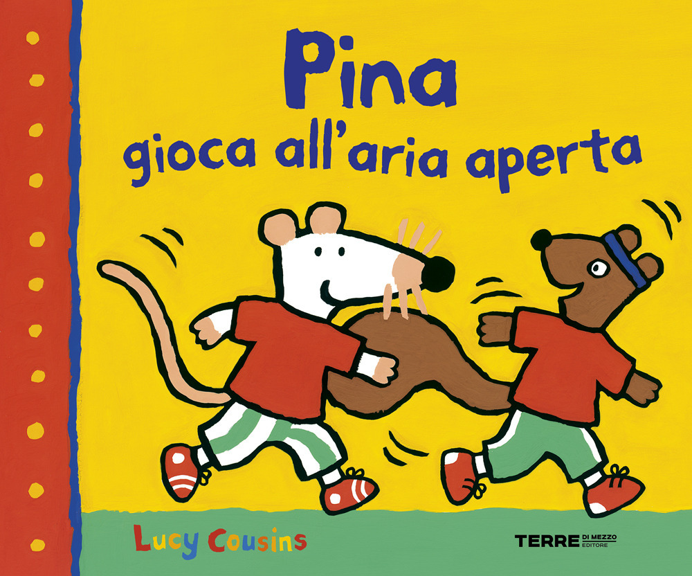 Pina gioca all'aria aperta