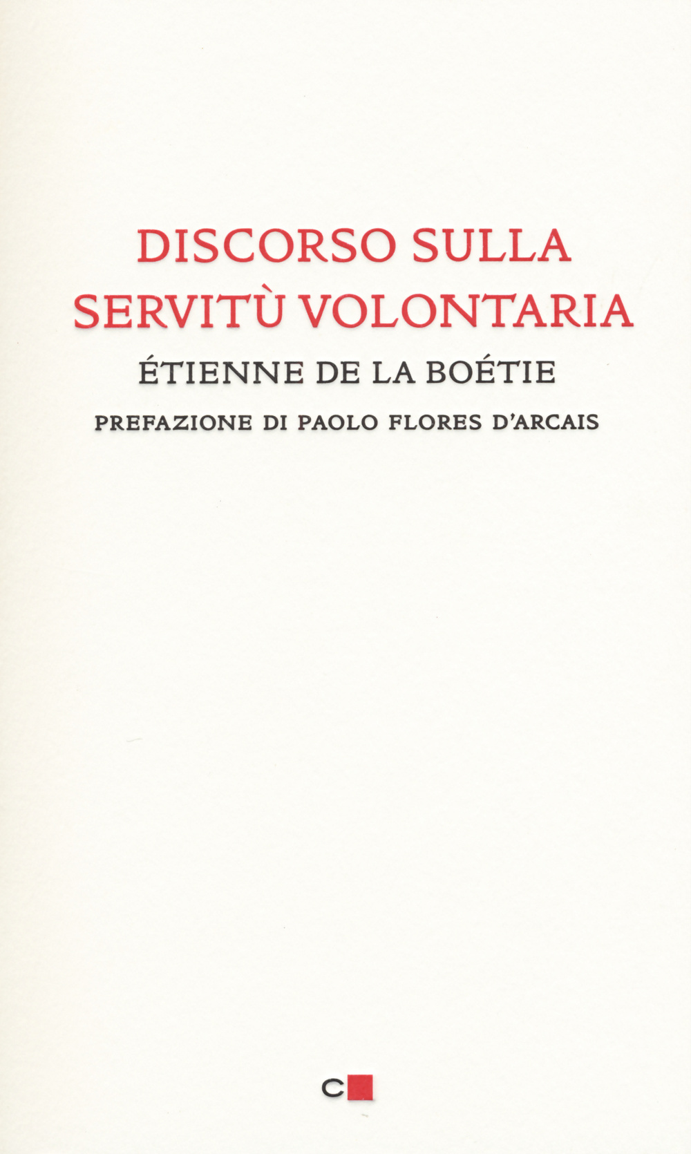 Discorso sulla servitù volontaria