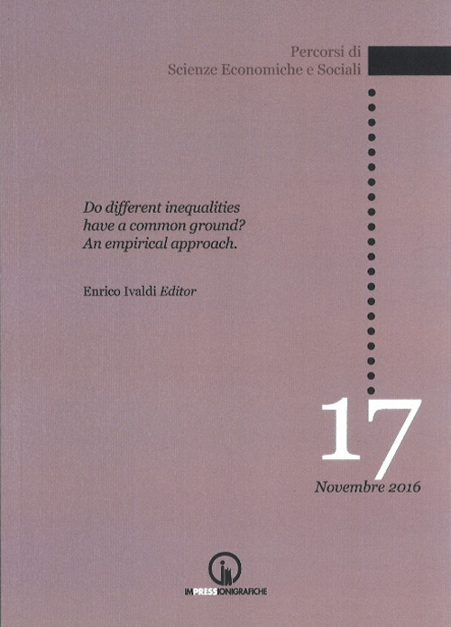 Do different inequalities have a common ground? An empirical approach