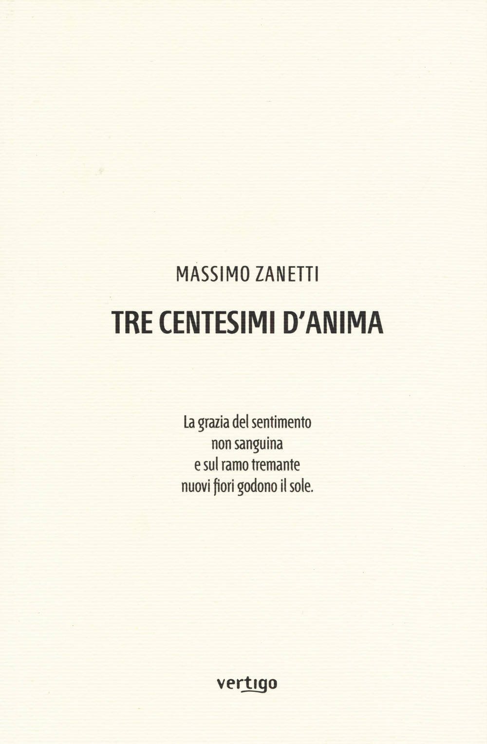 Tre centesimi d'anima