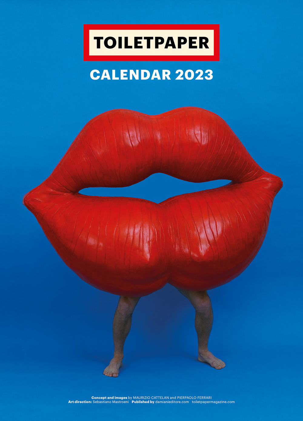 Toiletpaper. Calendar 2023