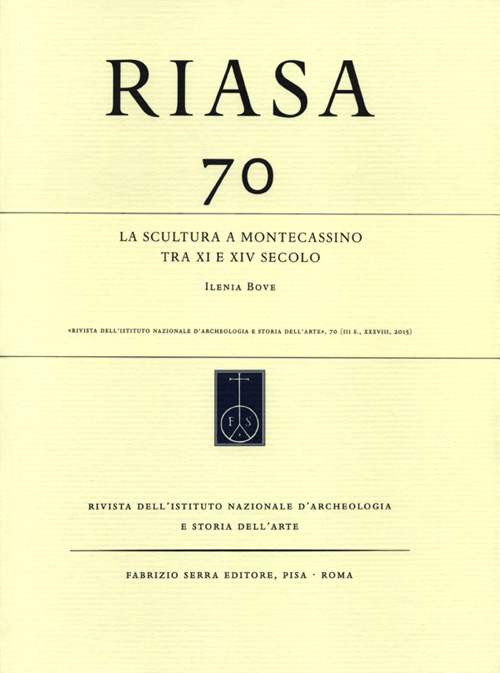 RIASA. Rivista dell'Istituto nazionale d'archeologia e storia dell'arte. Vol. 70