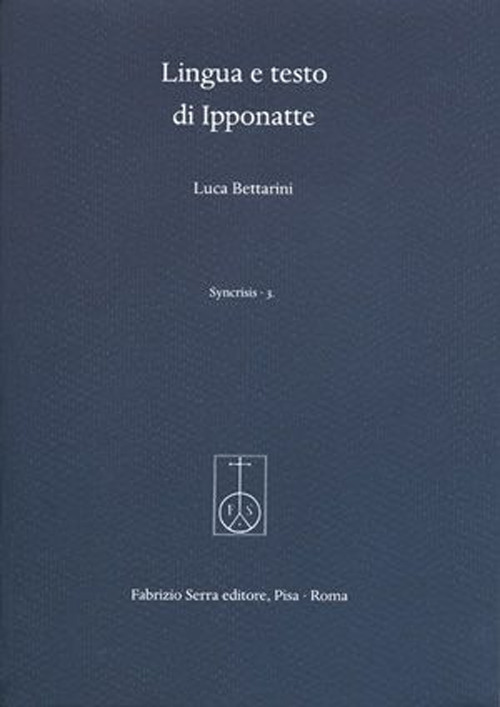 Lingua e testo di Ipponatte