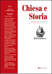 Chiesa e storia. Rivista dell’Associazione Italiana dei Professori di Storia della Chiesa. Vol. 1