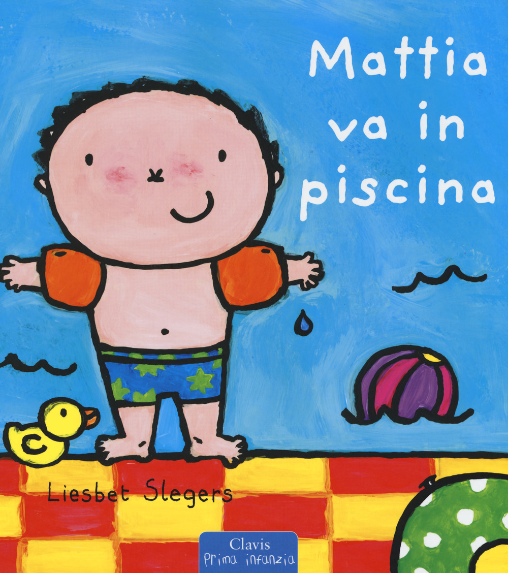 Mattia va in piscina