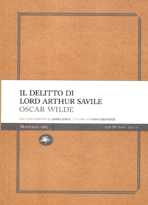 Il delitto di lord Arthur Savile