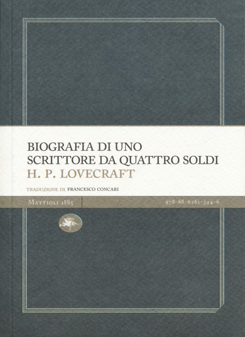 Biografia di uno scrittore da quattro soldi