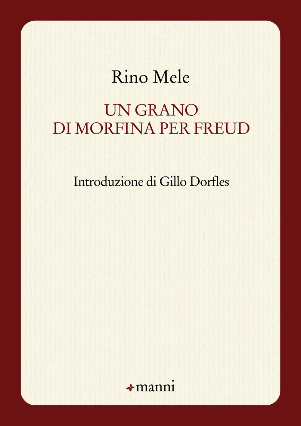 Un grano di morfina per Freud