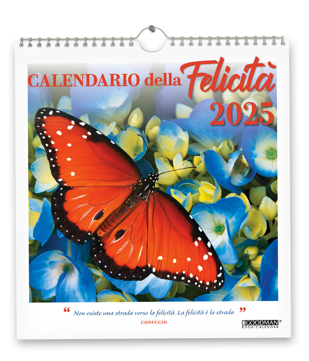 Calendario della felicità 2025