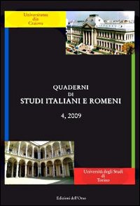 Quaderni di studi italiani e romeni (2009). Vol. 4