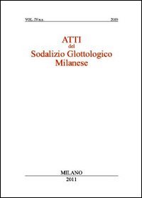 Atti del sodalizio glottologico milanese. Vol. 4