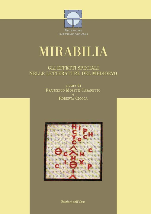 Mirabilia. Gli effetti speciali nelle letterature del Medioevo