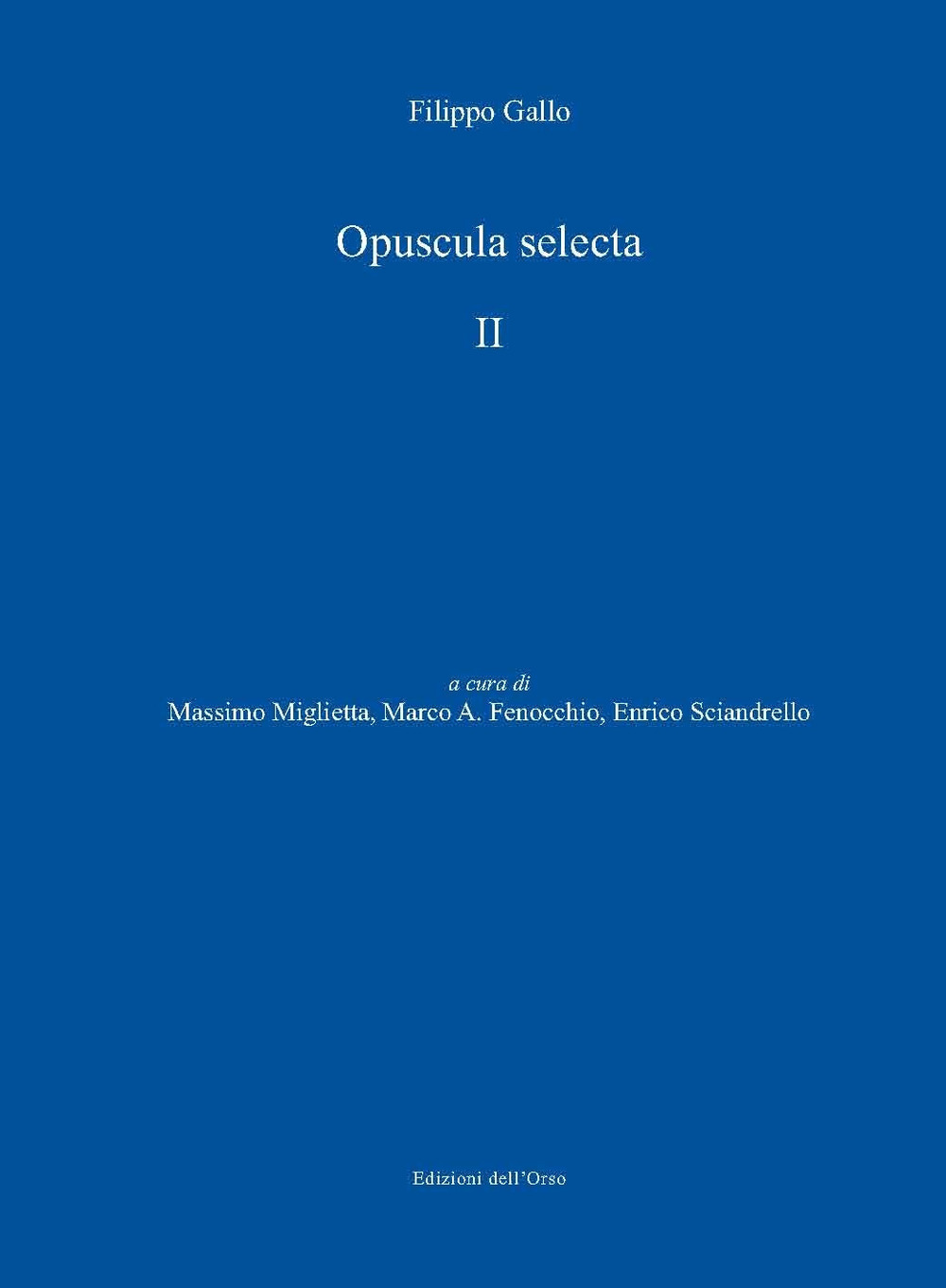 Opuscula selecta. Vol. 2