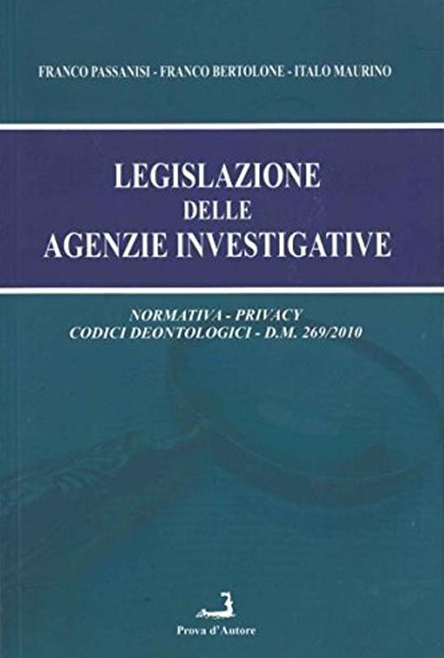 Legislazione delle agenzie investigative