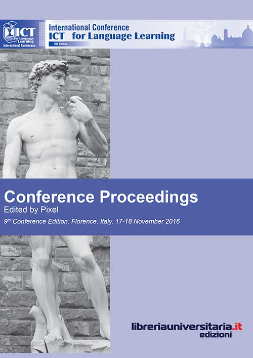 Conference proceedings. ICT for language learning
