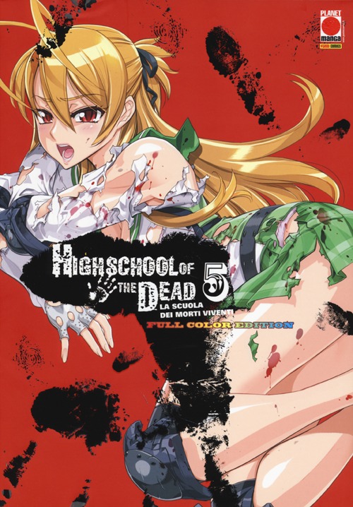Highschool of the dead color. La scuola dei morti viventi. Vol. 5