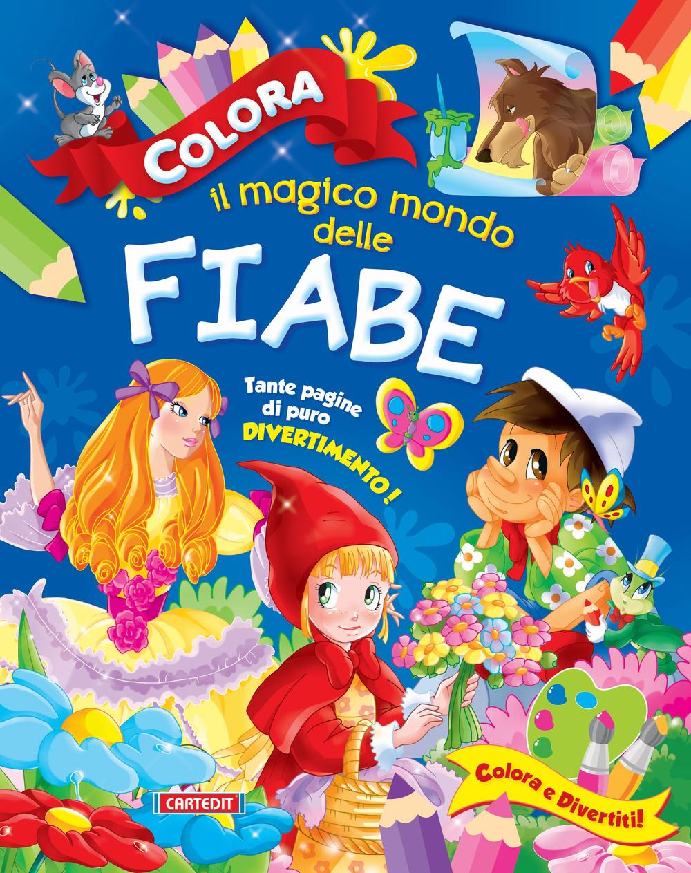 Colora il magico mondo delle fiabe