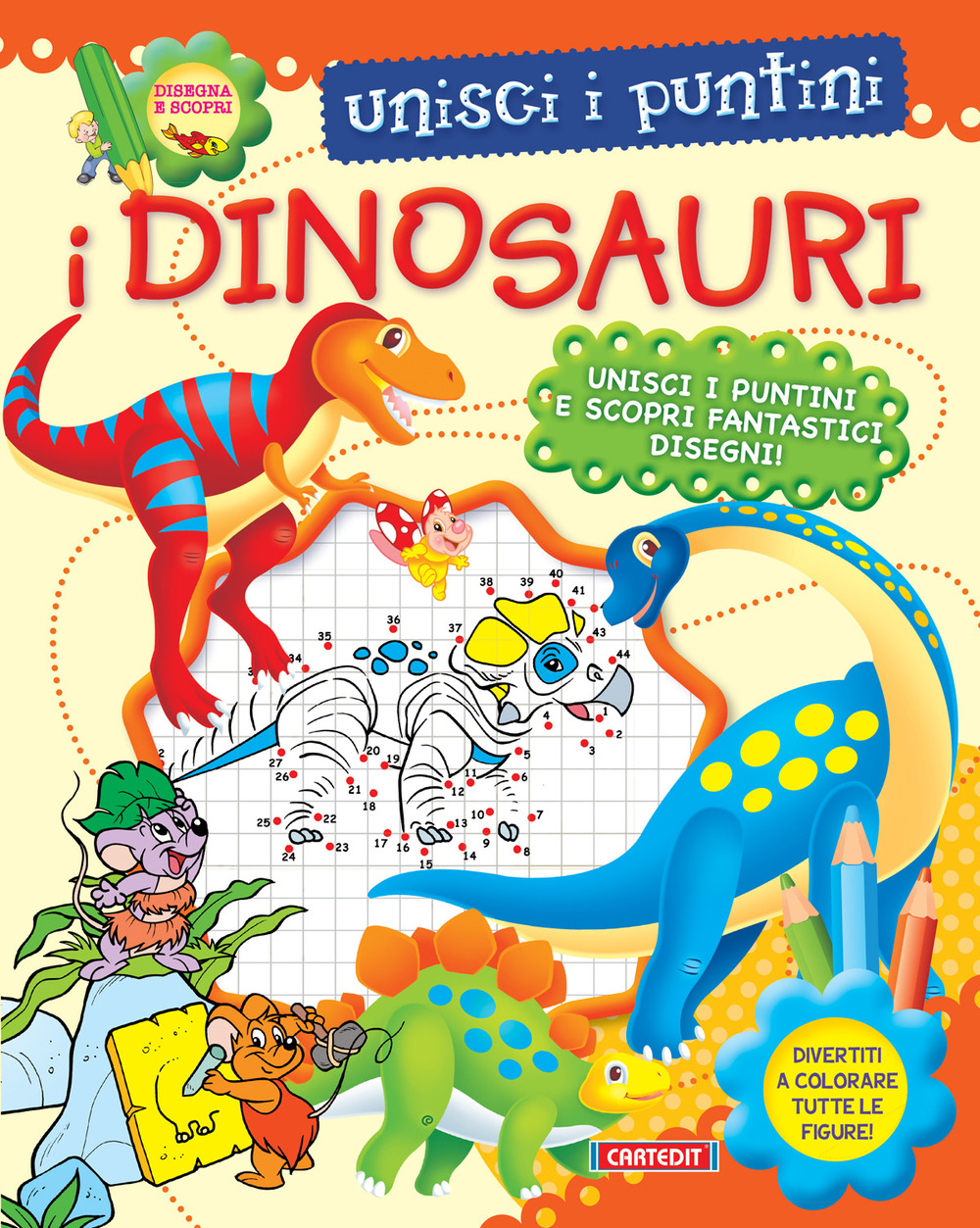 I dinosauri. Unisci i puntini