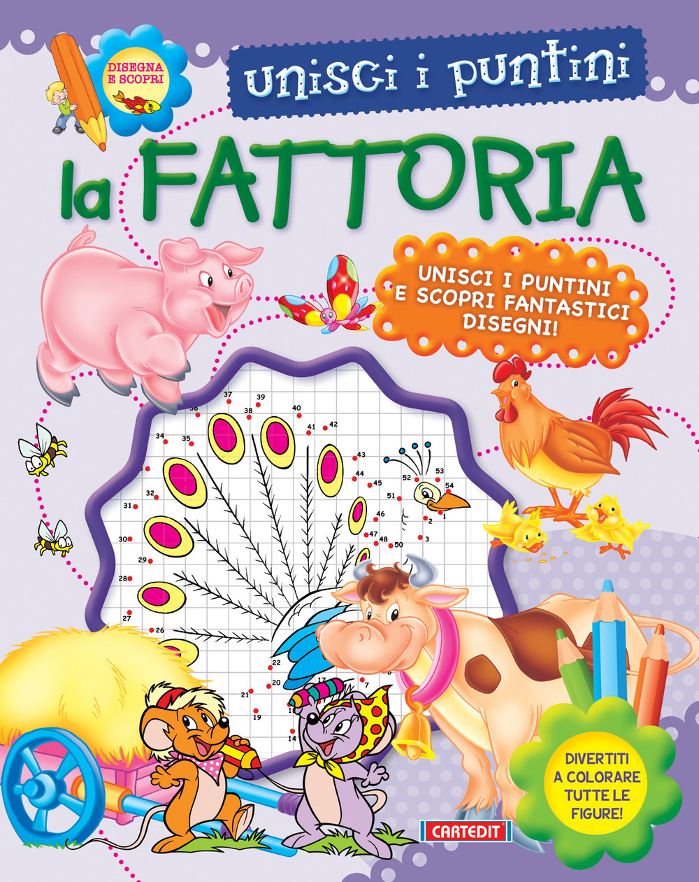 La fattoria. Unisci i puntini