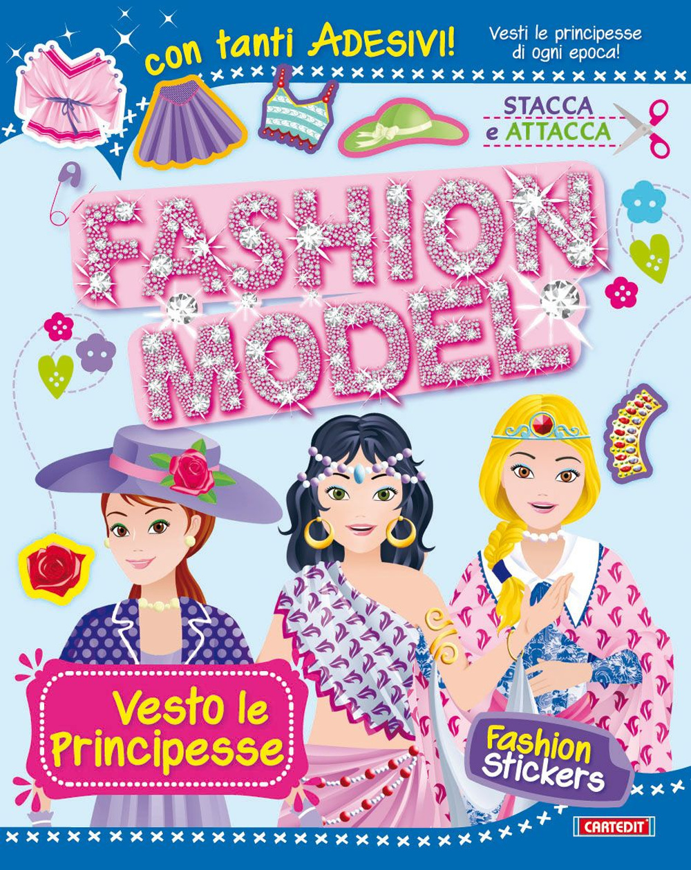 Vesto le principesse. Con adesivi