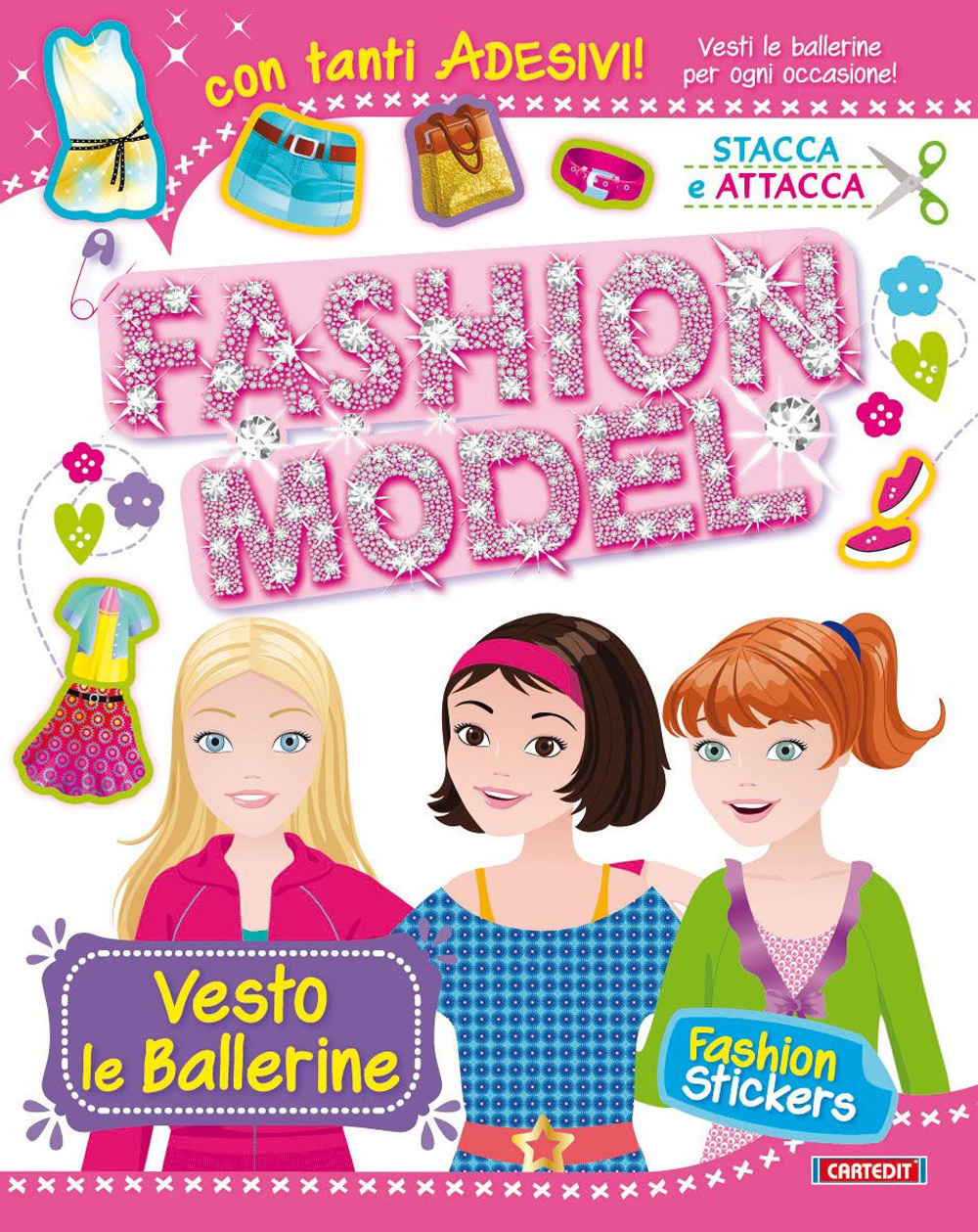 Vesto le ballerine. Con adesivi