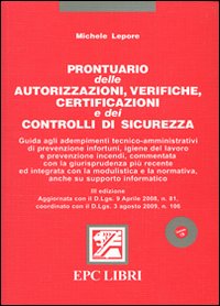 Prontuario delle autorizzazioni, verifiche, certificazioni e dei controlli di sicurezza