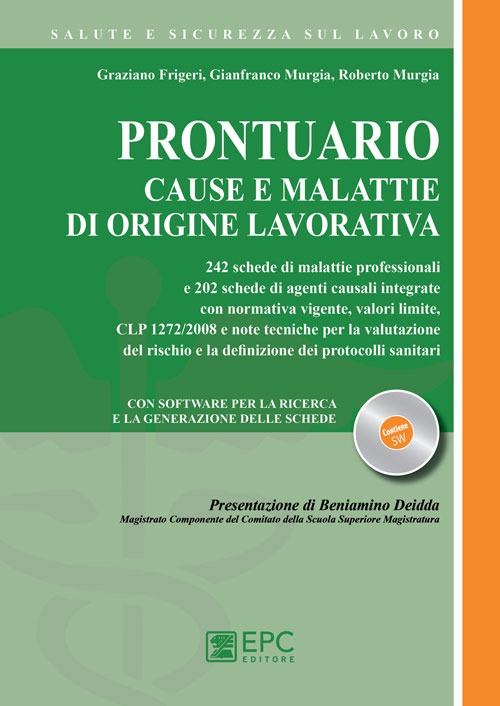 Prontuario cause e malattie di origine lavorativa