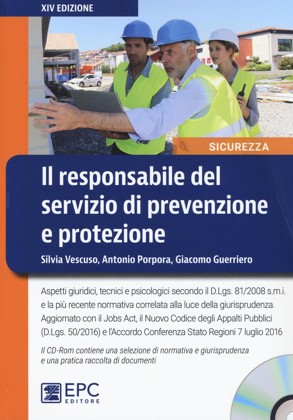 Il responsabile del servizio di prevenzione e protezione