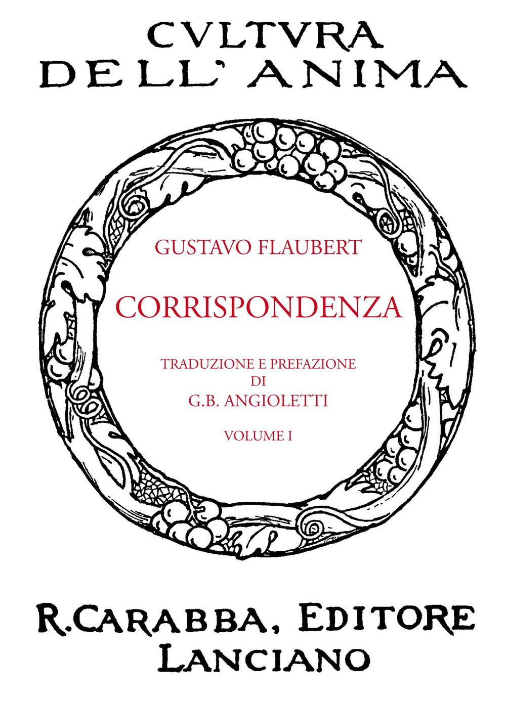 Corrispondenza. Vol. 1