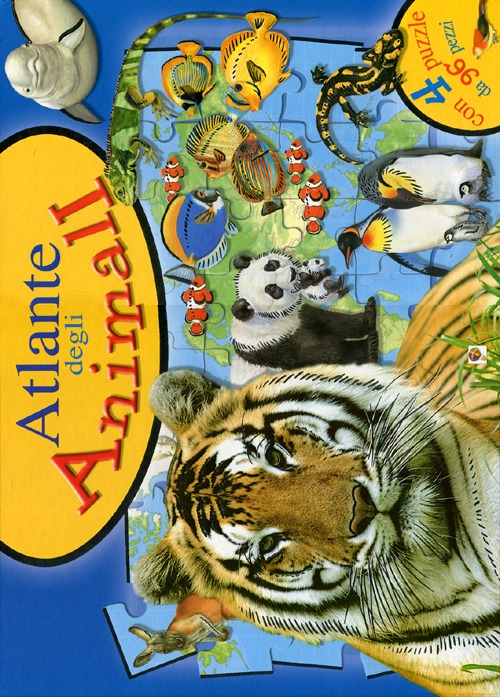 Atlante degli animali. Libro puzzle