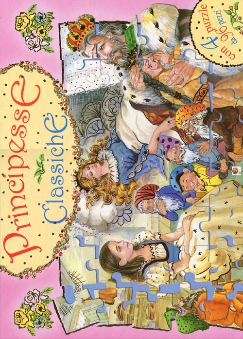 Principesse classiche. Libro puzzle