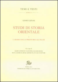 Studi di storia orientale. Vol. 1: L'Arabia dalla preistoria all'islam