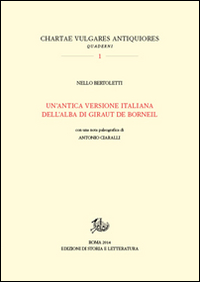 Un'antica versione italiana dell'«Alba» di Giraut de Borneil
