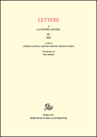 Lettere a «La Riviera Ligure». Vol. 4: 1913
