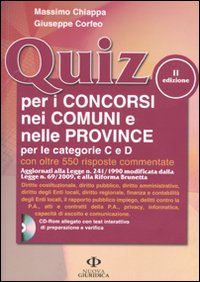 Quiz per i concorsi nei Comuni e nelle Province per le categorie C e D