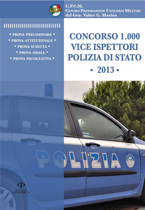 Concorso 1000 vice ispettori polizia di Stato