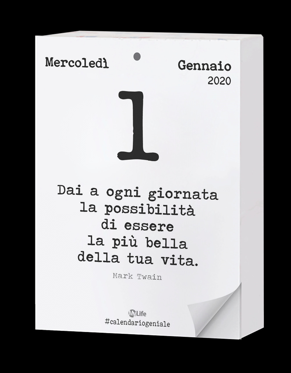 Calendario geniale 2020 maxi. Leggi la frase del giorno e condividi i pensieri filosofici di tutti i tempi