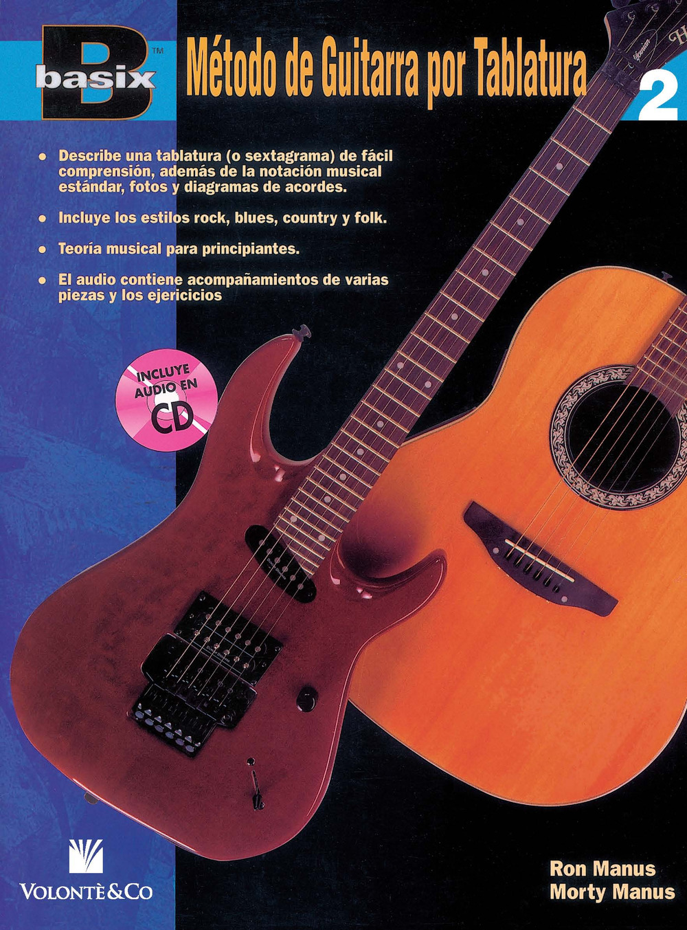 Método de guitarra por tablatura. Basix. Vol. 2