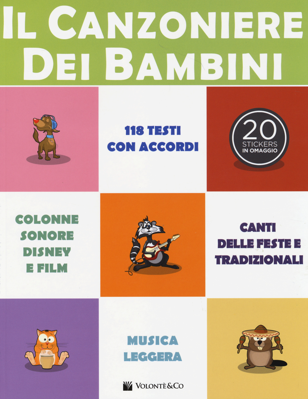 Il canzoniere dei bambini. Con adesivi