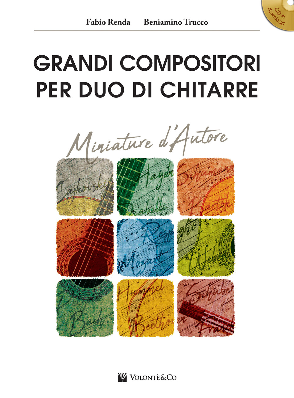 Grandi compositori per duo di chitarre. Miniature d'autore
