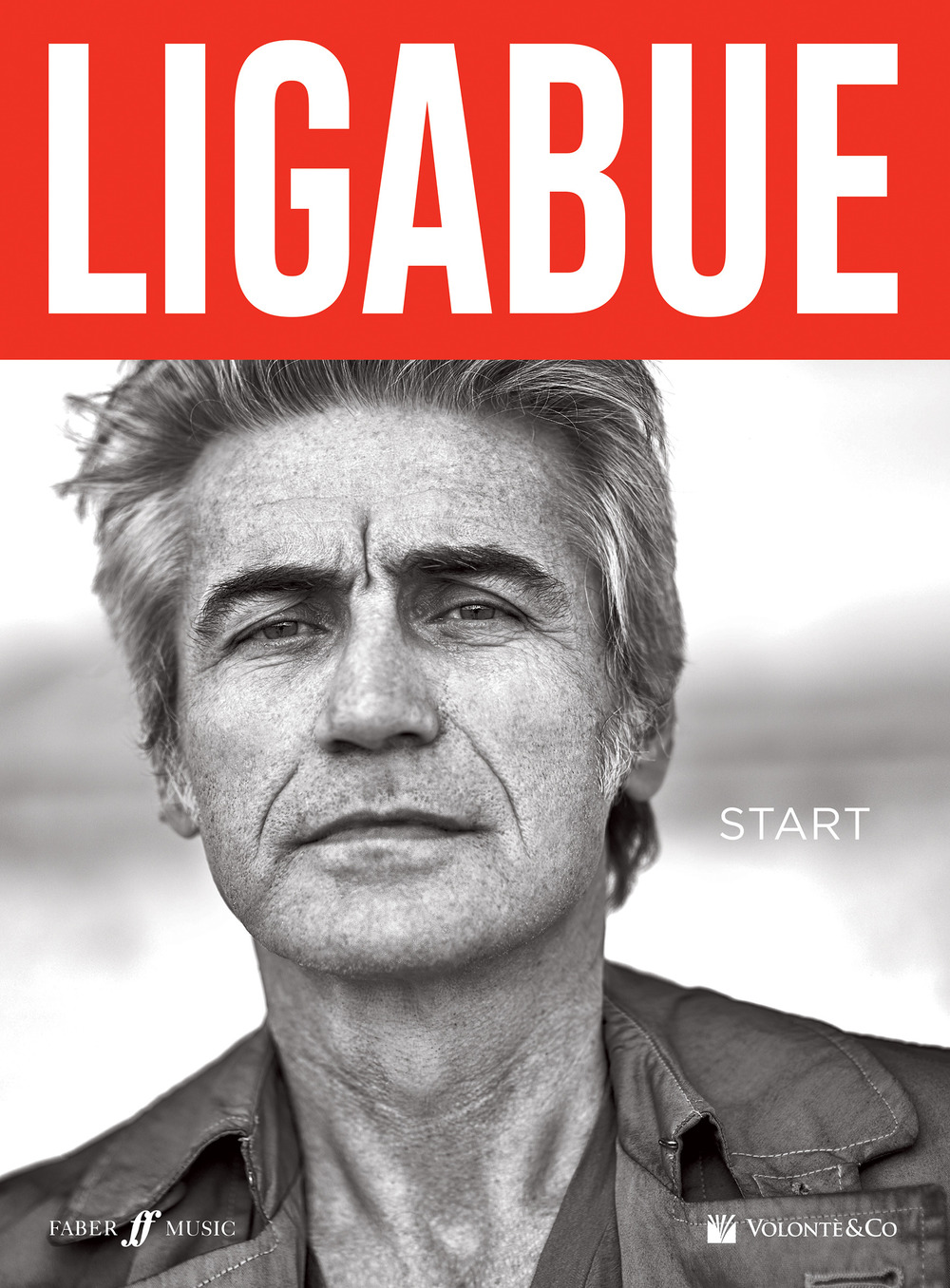 Ligabue. Start. Linea melodica testi e accordi