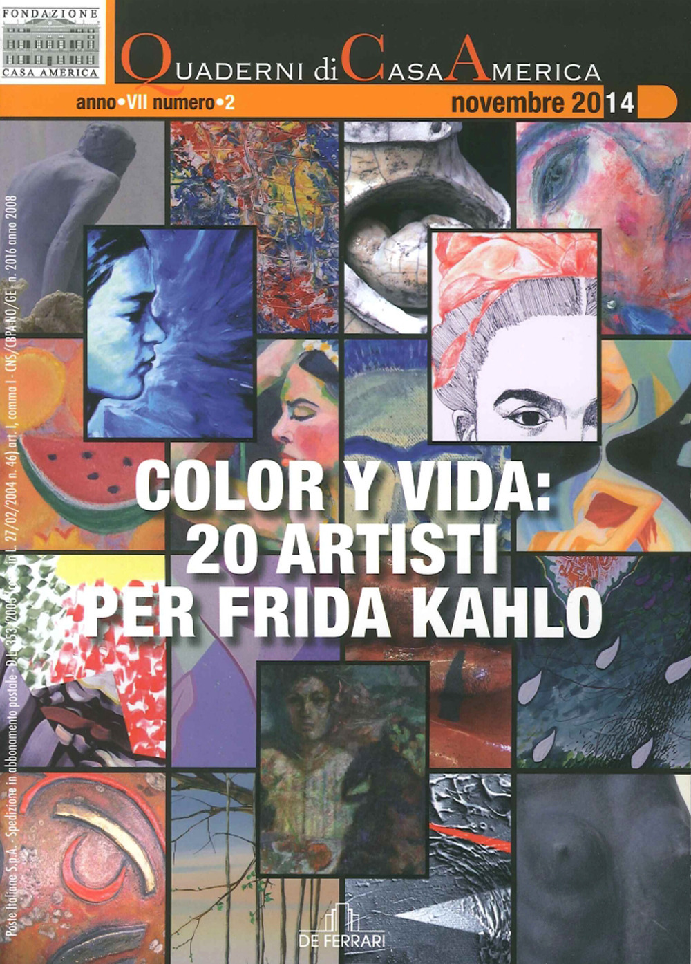 Color y vida. 20 artisti per Frida Kahlo