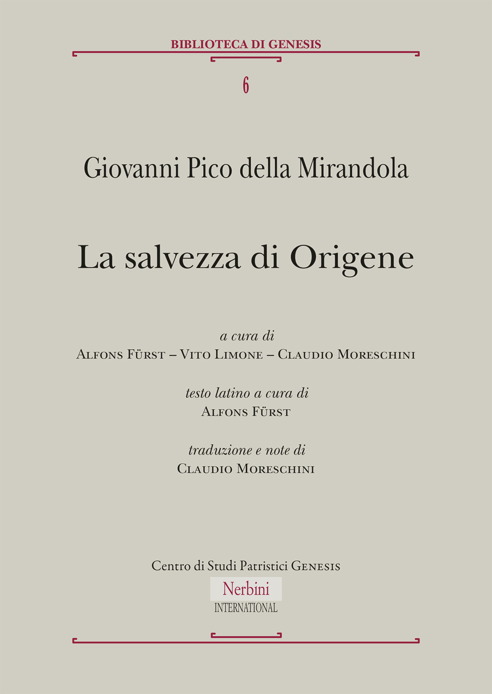 La salvezza di Origene