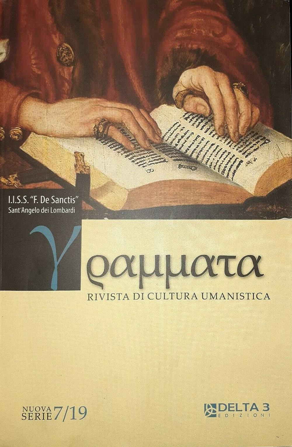 Grammata. Rivista di cultura umanistica. Nuova serie. Vol. 7