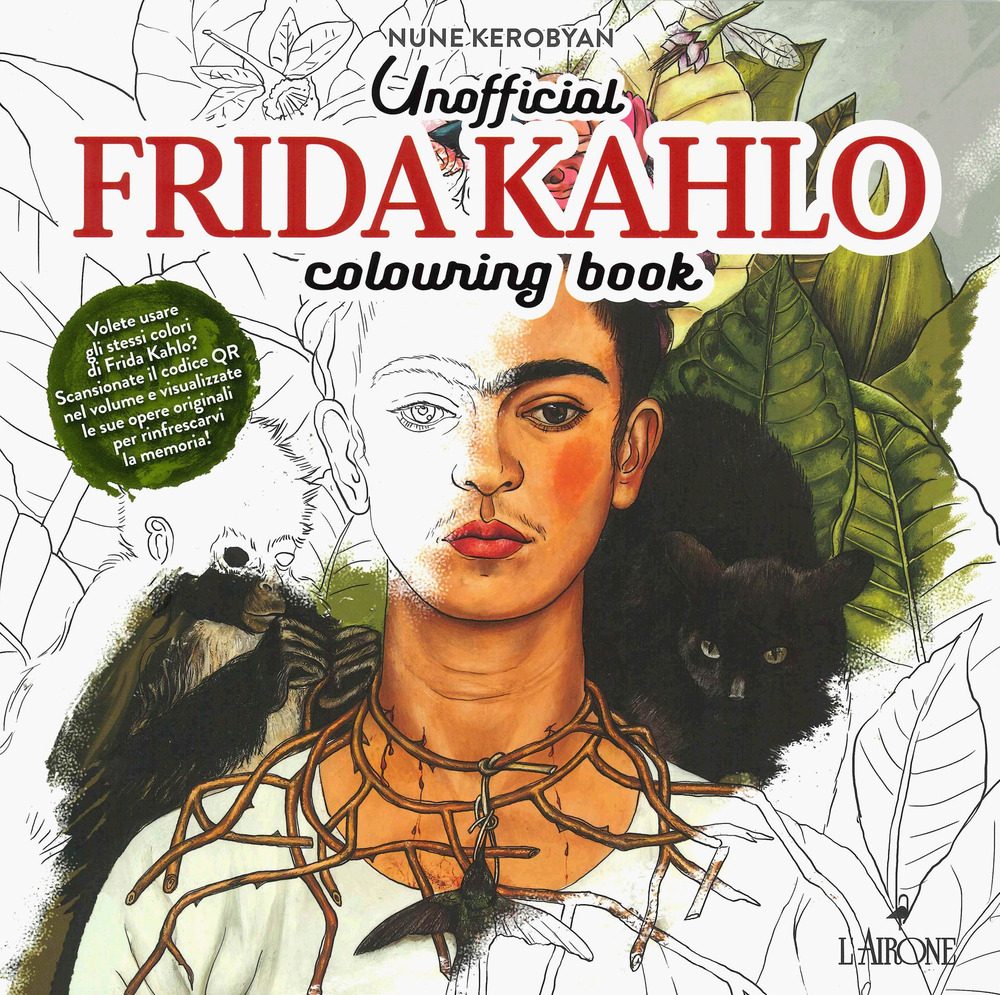 Unofficial Frida Khalo. Colouring book