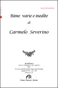 Rime varie e inedite