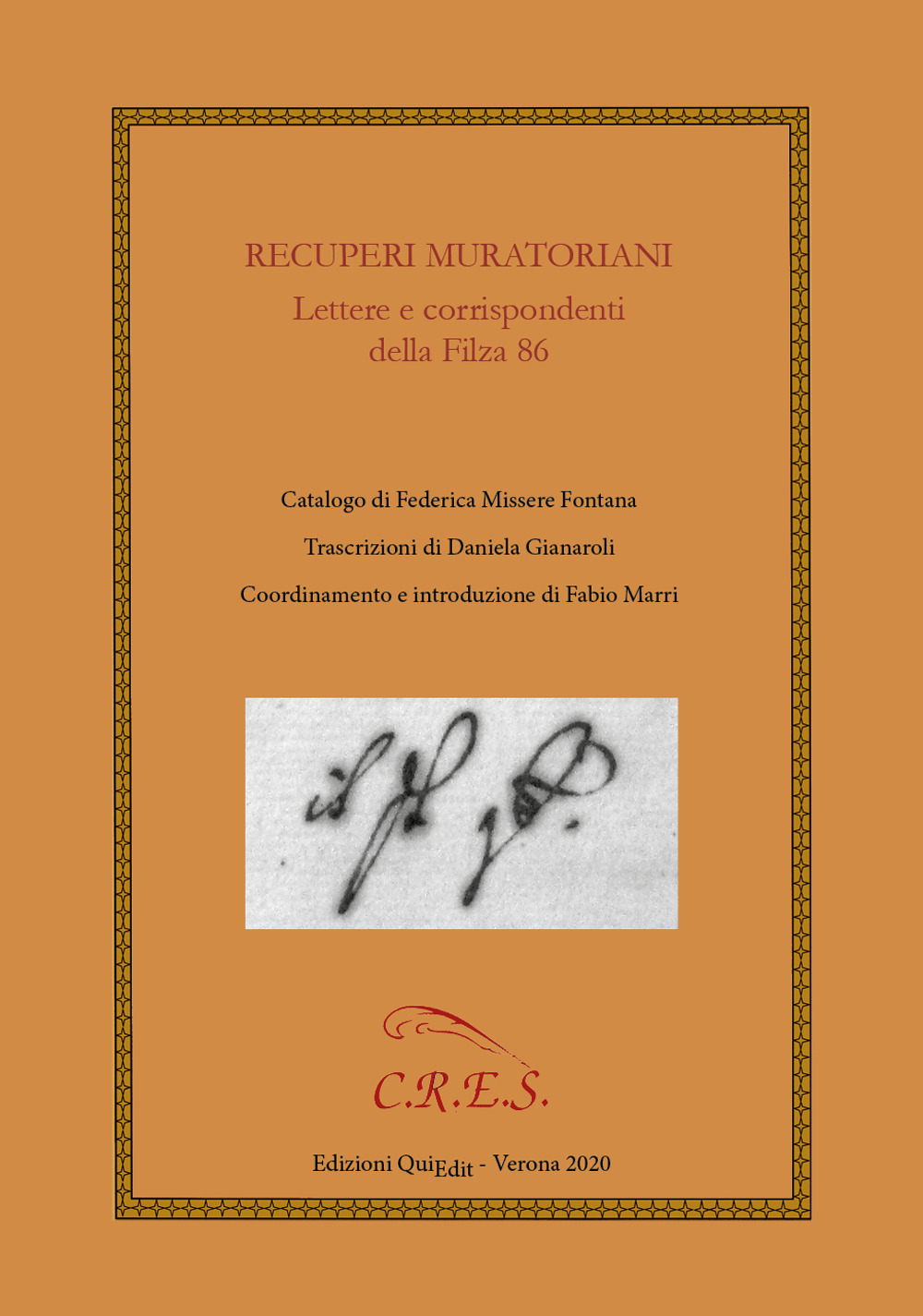 Recuperi muratoriani. Lettere e corrispondenti della Filza 86